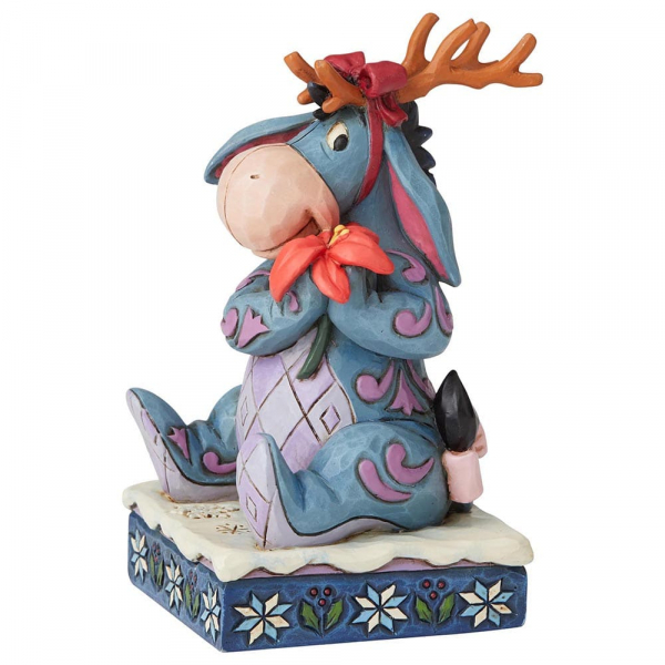 Disney Traditions von Jim Shore, Winter Wonders, Eeyore, I-Ah, Weihnachtsfigur