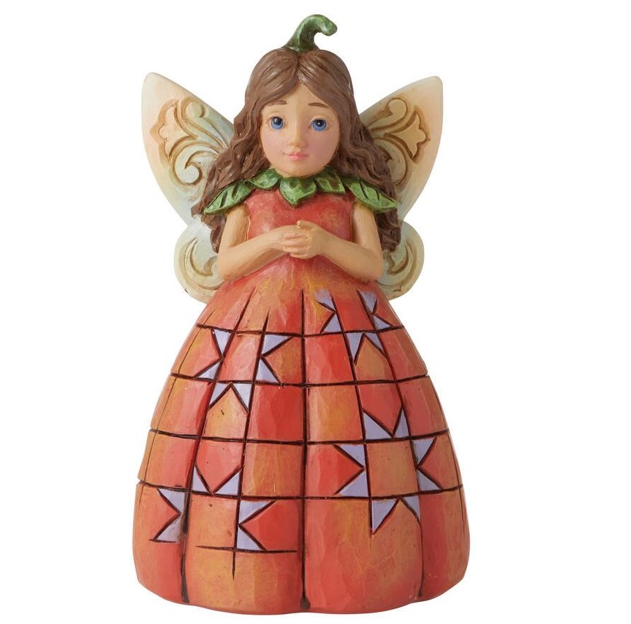 Jim Shore, Heartwood Creek, Jim Shore Heartwood Creek, Jim Shore Halloween, Halloween Mini Pumpkin Fairy, Kürbisfee, 6010681, Heartwood Creek Halloween