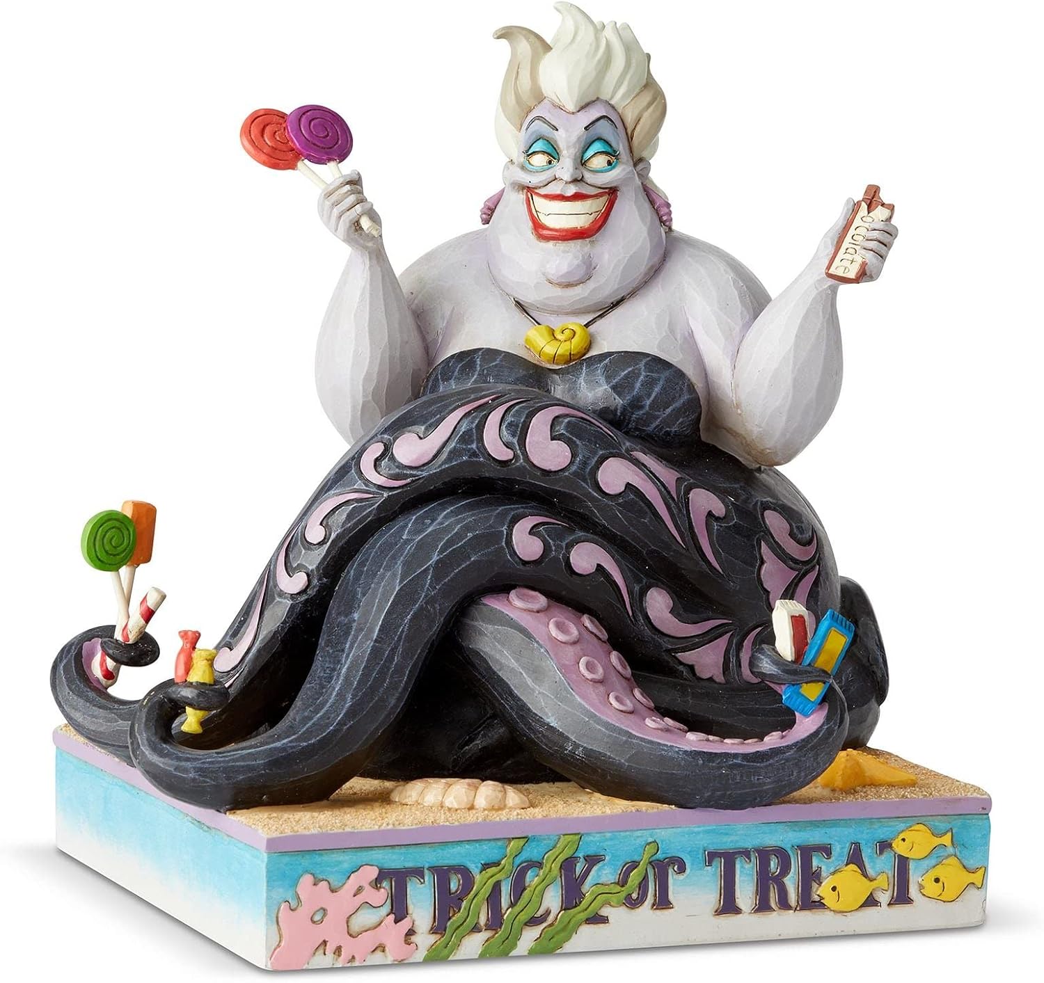 Trick or Treat Ursula Deliciously Greedy / Disney Traditions by Jim Shore 6002837