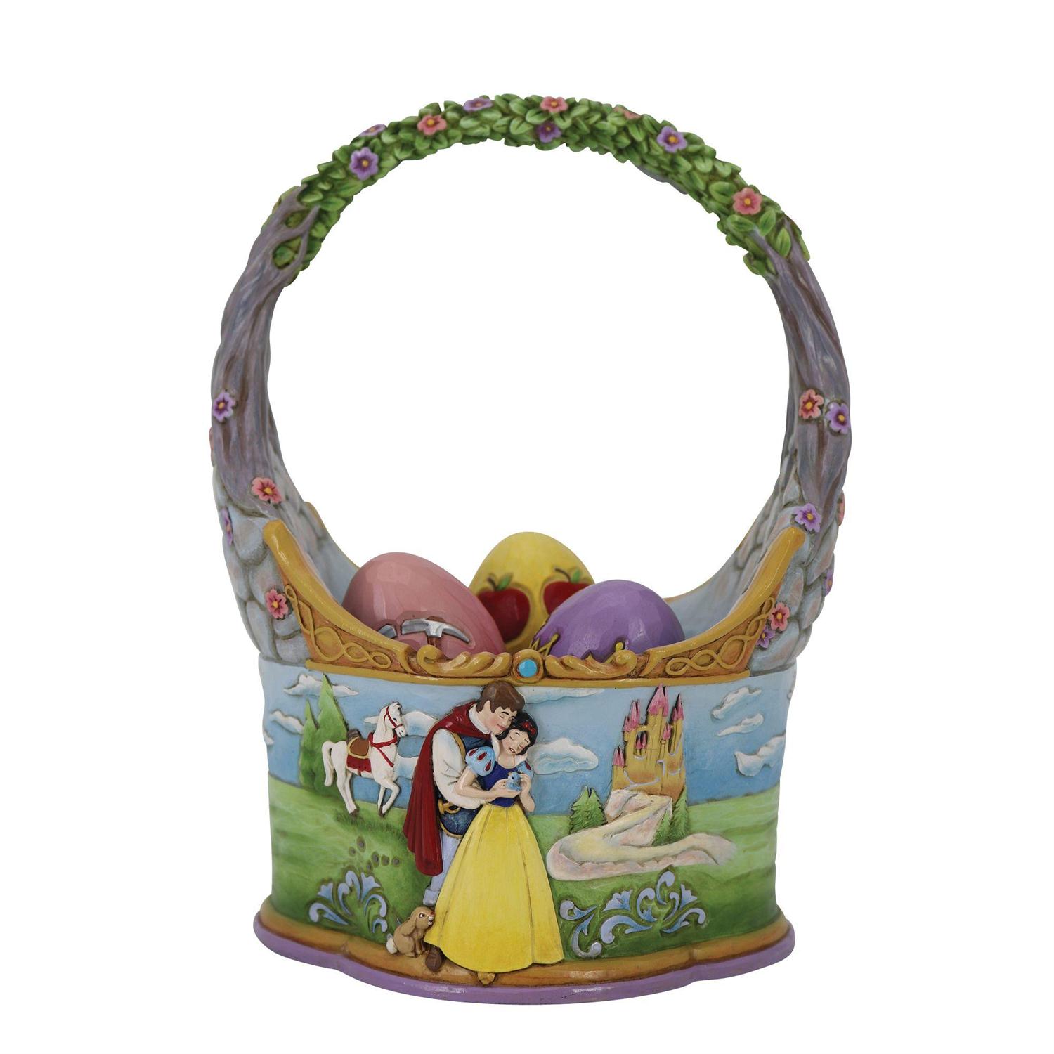 6010105, Disney Traditions, The Tale That Started Them All Basket, Schneewittchen Osterkorb, Disney Traditions Schneewittchen, Jim Shore, Jim Shore  Disney Traditions, Jim Shore Disney, Jim Shore Disneyfigur, Snow White