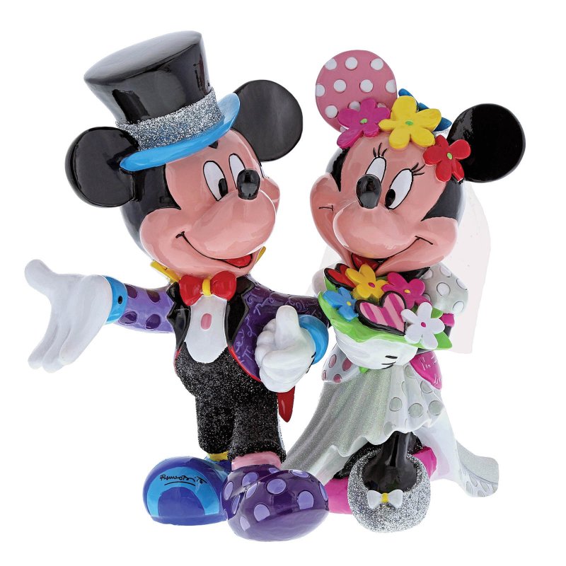 Mickey & Minnie Wedding / Hochzeitspaar - Disney Romero Britto 4058179