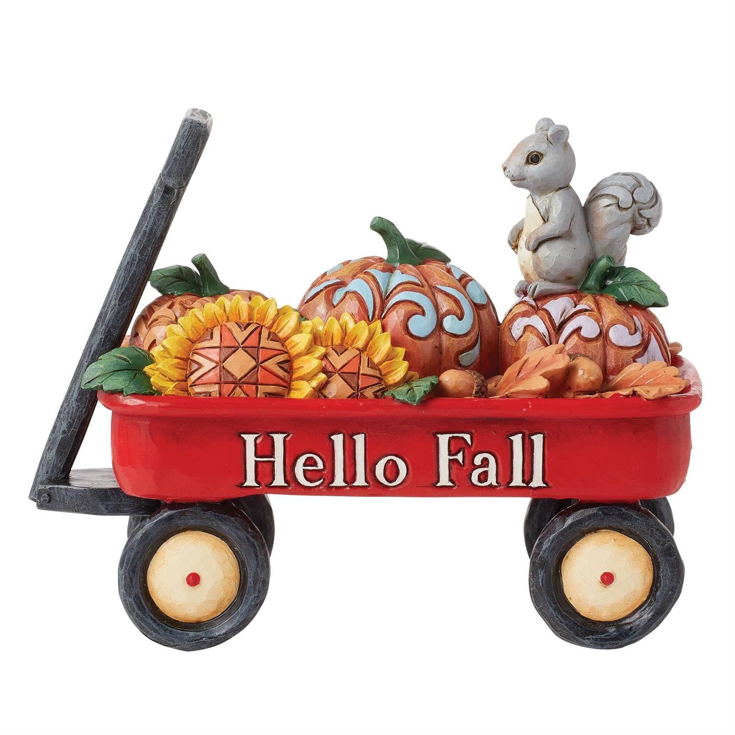 Jim Shore, Heartwood Creek, Halloween, Harvest Haul, Harvest Wagon, Erntewagen, Herbstwagen, Herbstdeko, Halloweendeko, Halloweenfigur, 6016636