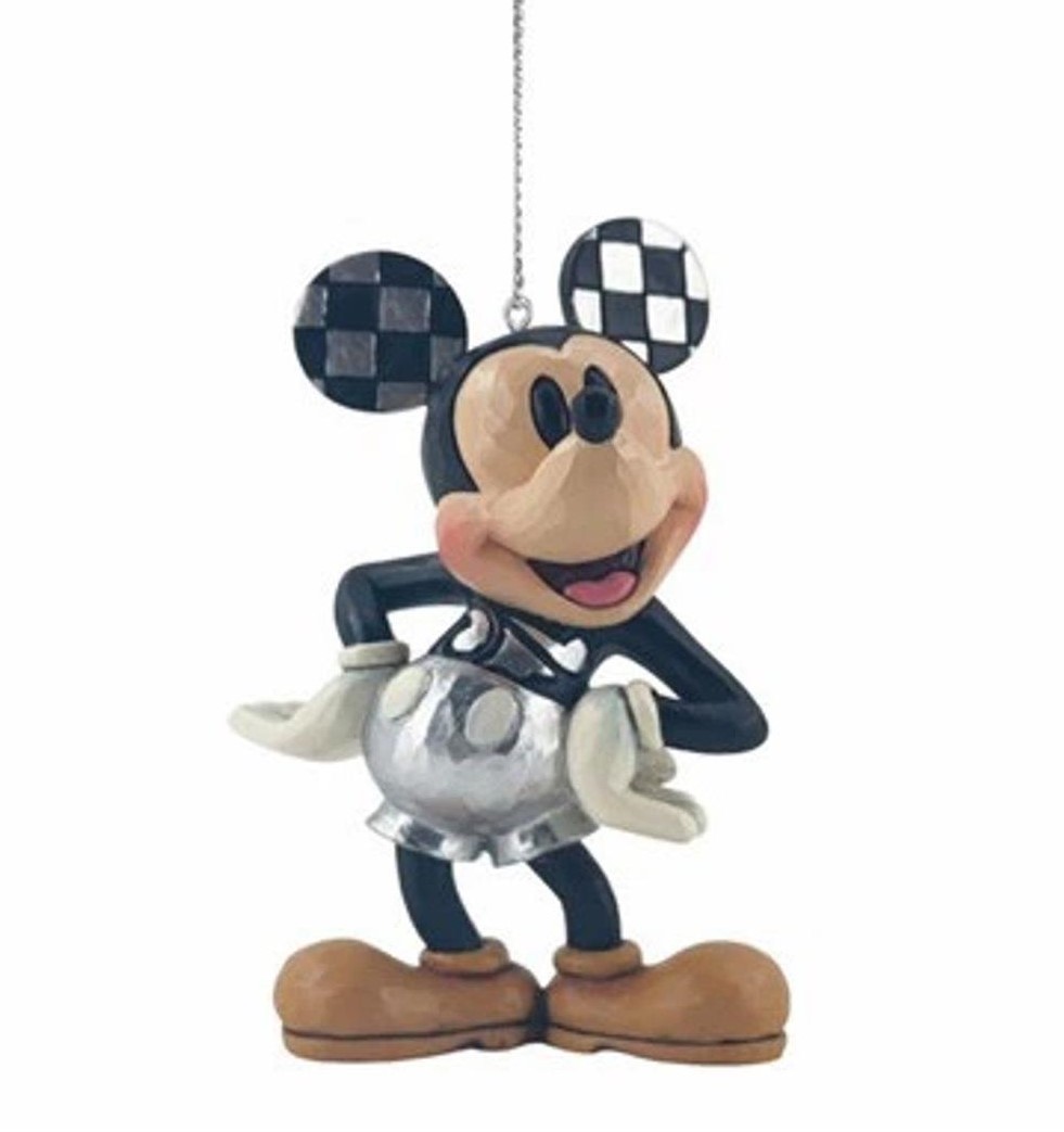 Disney Traditions, Jim Shore, Disney Traditions by Jim Shore, 6013808, 100 Jahre Disney Micky Maus, 100 years Disney Mickey Mouse Ornament,  Jim Shore Disneyfigur