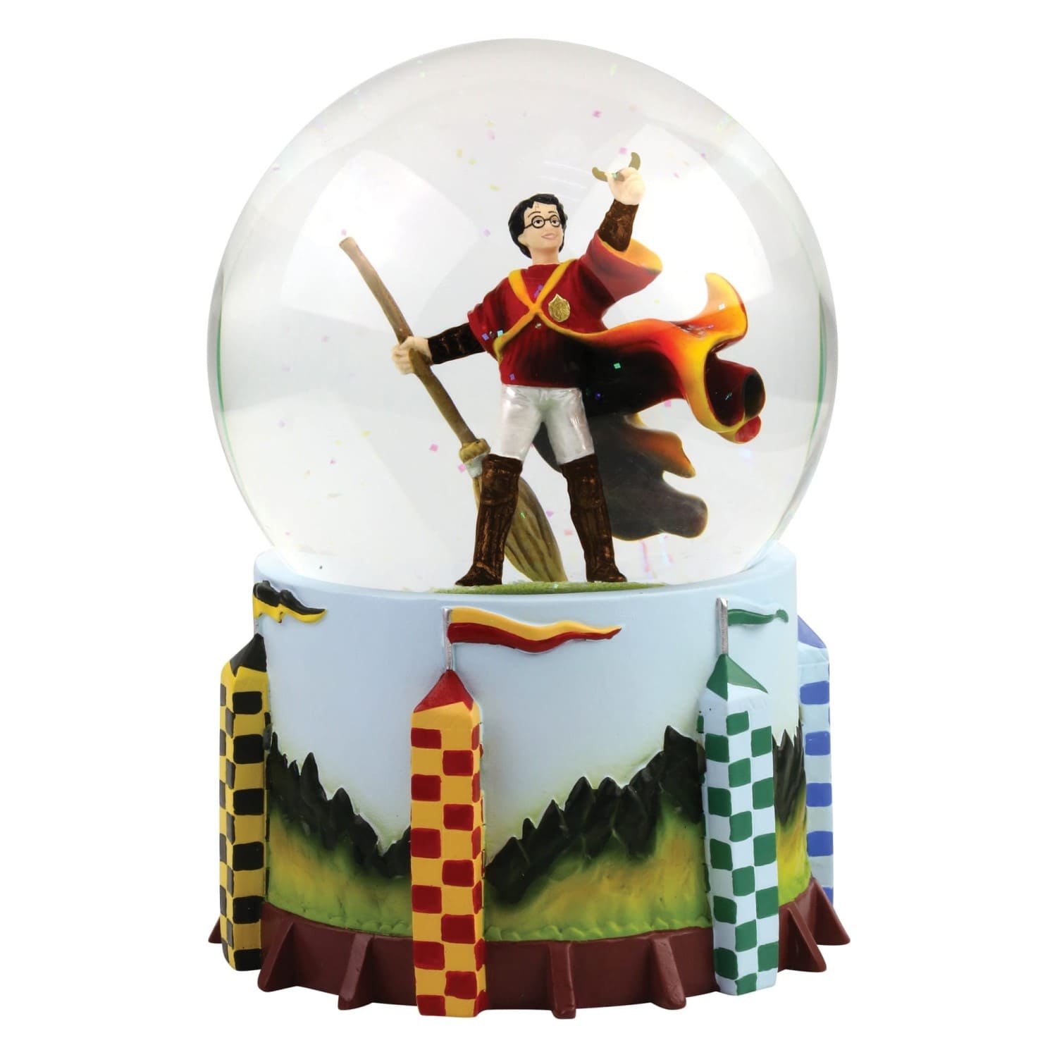 Harry Potter Schneekugel, Wizarding World of Harry Potter, 6007111, Water Ball, Water Globe, Quidditch, Quidditchturnier, Hogwarts, 4 Häuser