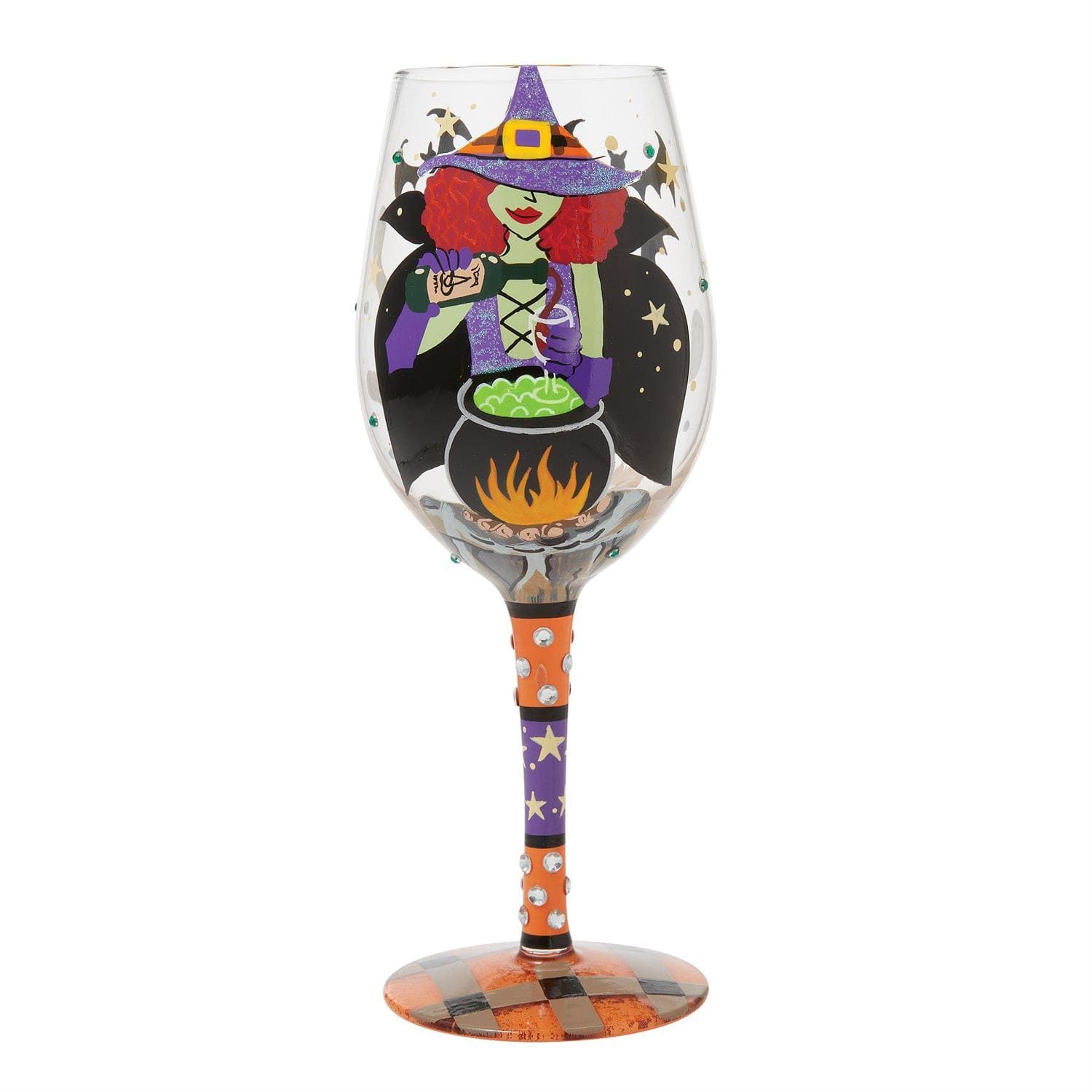 Lolita, Lolita Weinglas, Lolita Glas, Gläser, Working Witch Weinglas, Halloween Weinglas, Hexe, Wine Glass, 6016405