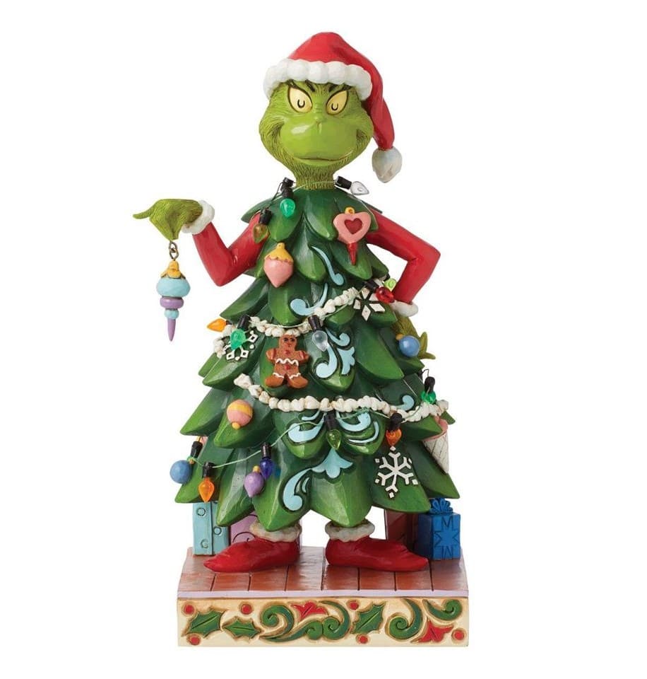 Grinch als Weihnachtsbaum / Grinch Dressed as Christmas Tree - Jim Shore The Grinch 6015211