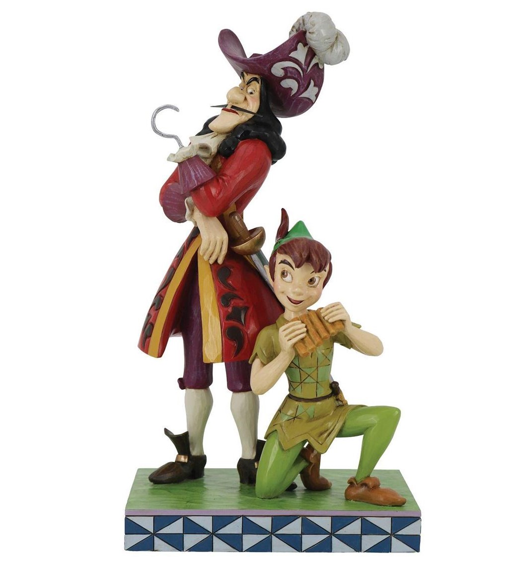 601011928,  Disney Traditions, Devious and Daring, Verschlagen und Verwegen, Peter Pan & Hook, Jim Shore Peter Pan, Disney Traditions Peter Pan, Jim Shore, Jim Shore  Disney Traditions, Jim Shore Disney, Jim Shore Disneyfigur