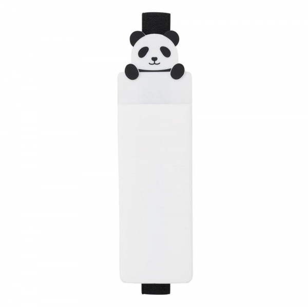 Lihit Lab, Punilabo, Panda Book Band Pen Case, Panda Stifteetui mit Buchband