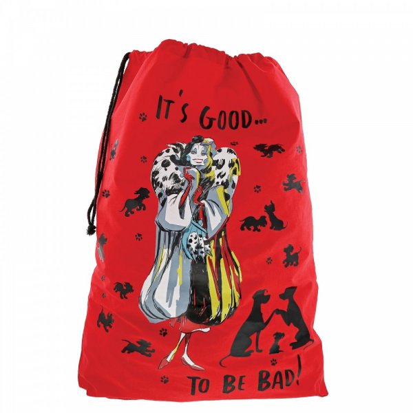 Enchanting Disney Collection, Walt Disney Geschenksack, Weihnachtssack, Cruella de Vil Sack, A30237, 101 Dalmatiner, 101 Dalmations