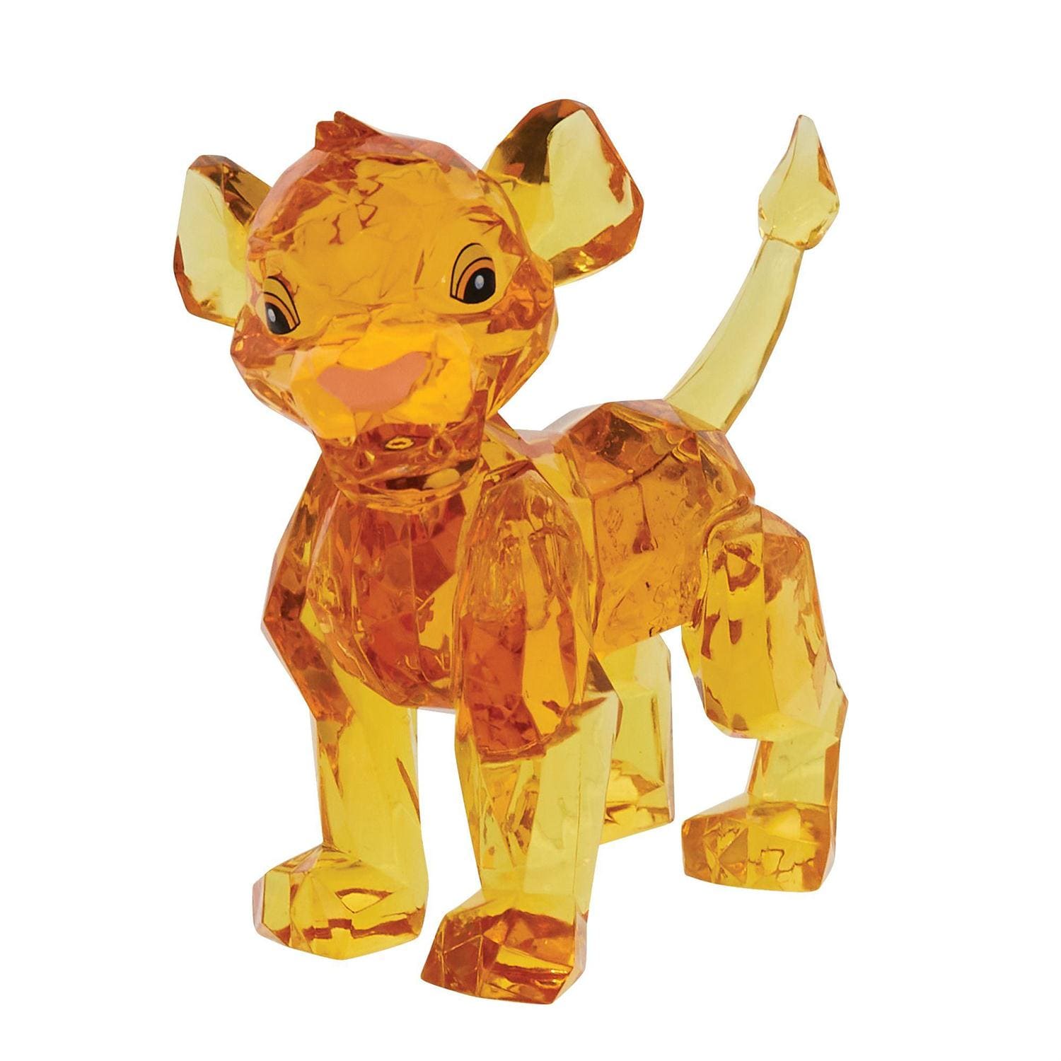 Licensed Facets Collection, Disney Facets, Facettenfigur, Acrylfigur, Kristallfigur, Disneyfigur Kristall, Disney Simba, König der Löwen, Simba Facettenfigur, ND6009880