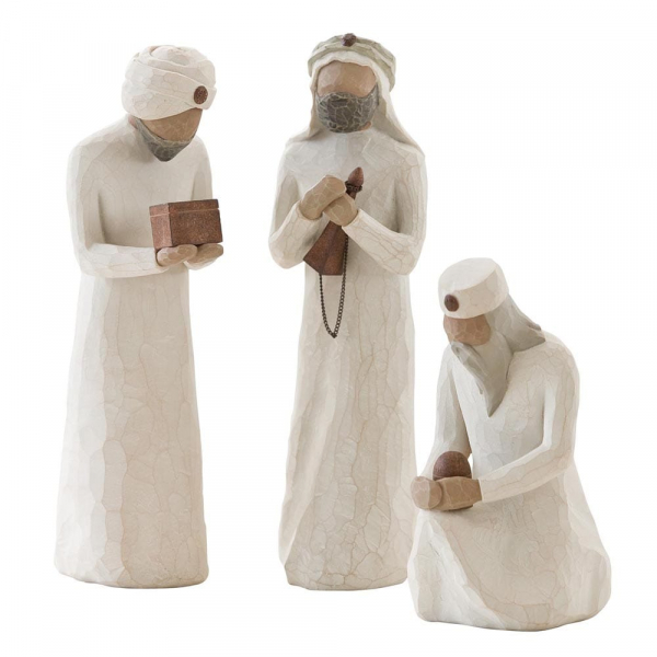 Willow Tree, WillowtWillow Tree, Demdaco, 26027, Willow Tree Krippe, Susan Lordi, Angel, Engel, Skultur, Figur, Geschenk für jede Gelegenheit, Christi Geburt, Die drei heiligen Könige, The three Wise Men, Krippe, Willowtreeree, Demdaco, Susan Lordi, The T