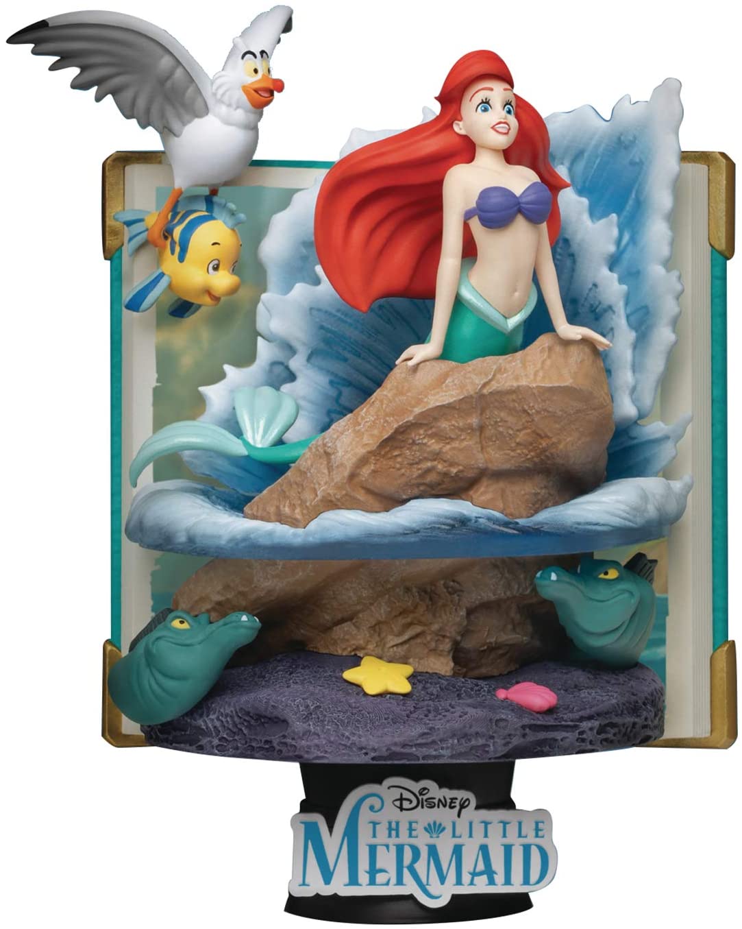 Walt Disney Figur, Beast Kingdom, Disney Beast Kingdom, Arielle, Ariel, BKDDS-079, Beast Kingdom Storybook, Beast Kingdom D-Stage Arielle, Walt Disney Arielle