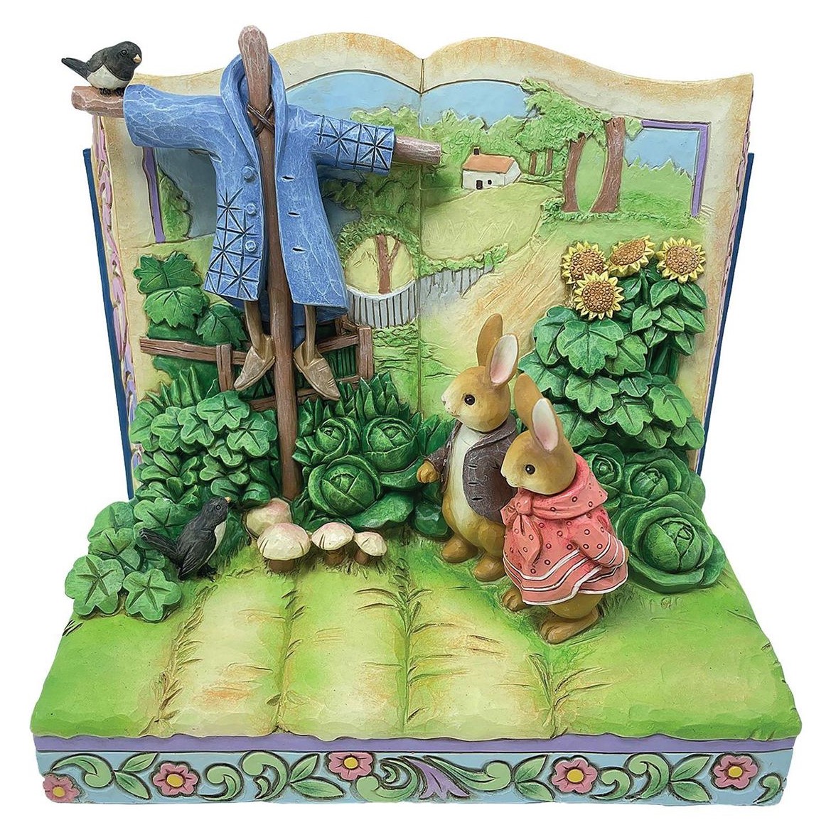 Beatrix Potter, Jim Shore Beatrix Potter, 6012486, Jim Shore Peter Rabbit, Mr. McGregor's Decoy, Mr. Mc Gregors Lockvogel, Peter Rabbit Storybook, Beatrix Potter Peter Rabbit, Peter Hase, Jim Shore Peter Hase, Benjamin Bunny, Flopsy