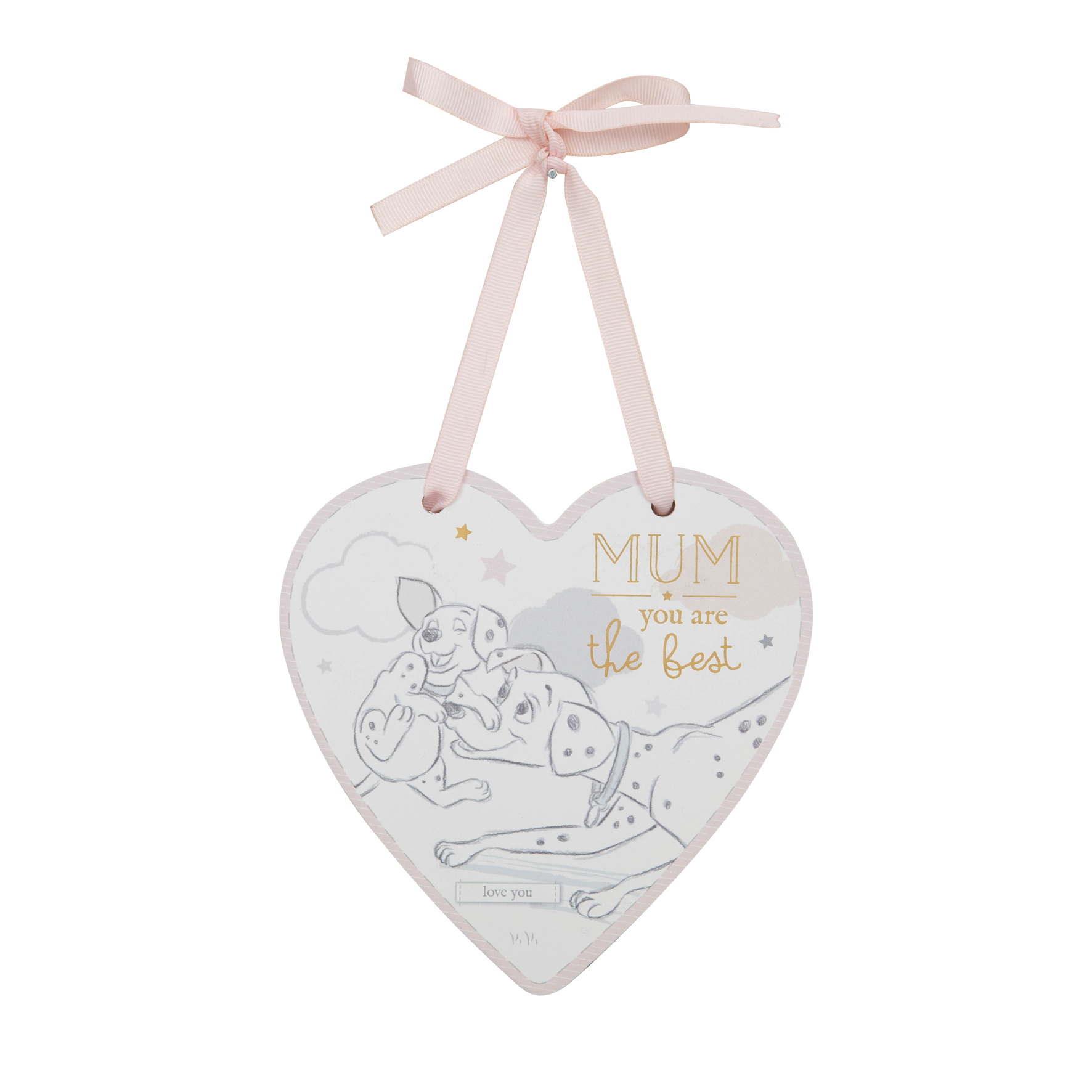 Disney, Walt Disney, Disney Anhänger, Disney Plakette, DI696, 101 Dalmatiner Mum you are the best, Disney Muttertag, Perdita, Walt Disney Anhänger