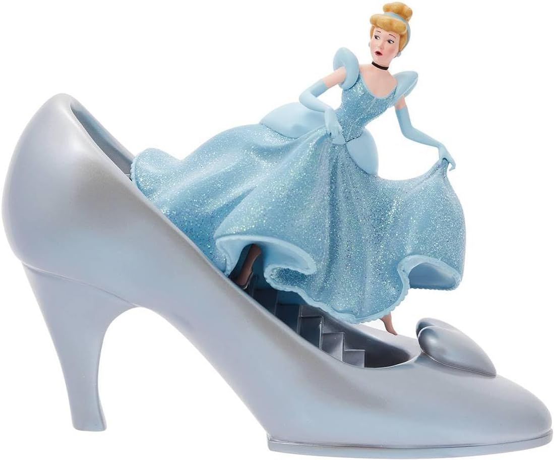 Cinderella - 100 Years of Wonder - Disney 100 Figur Glass Slipper / Schuhtreppe - Disney Showcase Figur 6013397