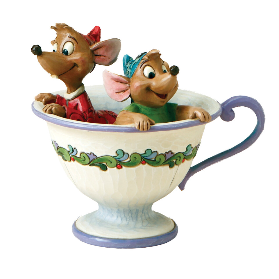 Tea For Two - Jaq & Gus / Disney Traditions by Jim Shore 4016557