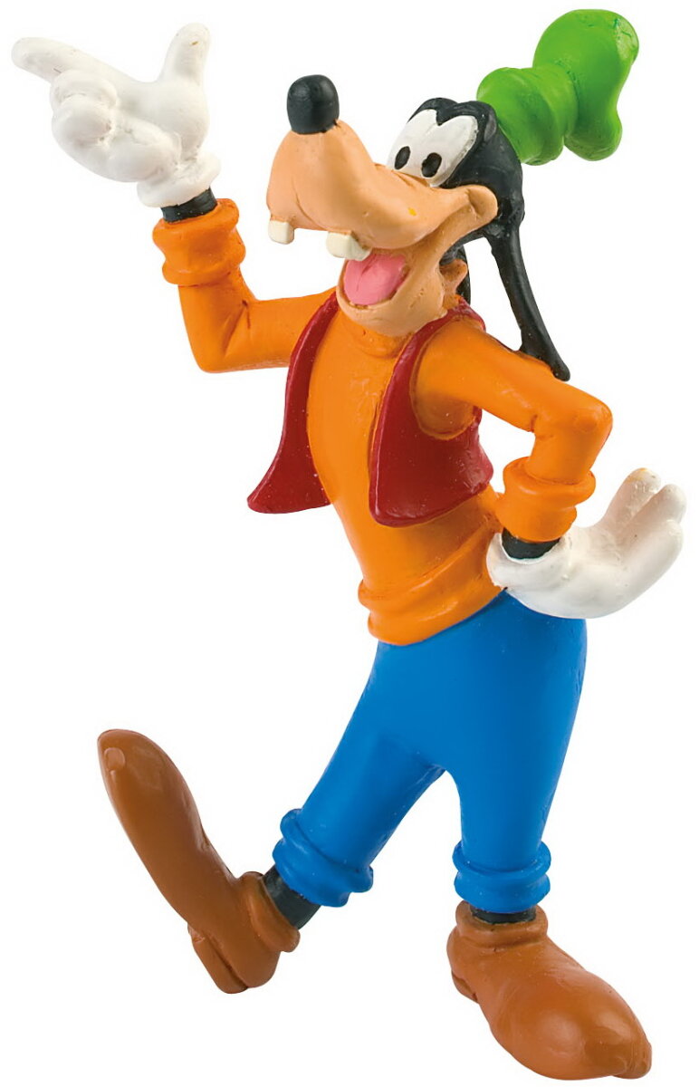 Micky & Friends - Goofy /  Walt Disney Spielfigur - Tortenfigur - Disneyfigur Bullyland 15346