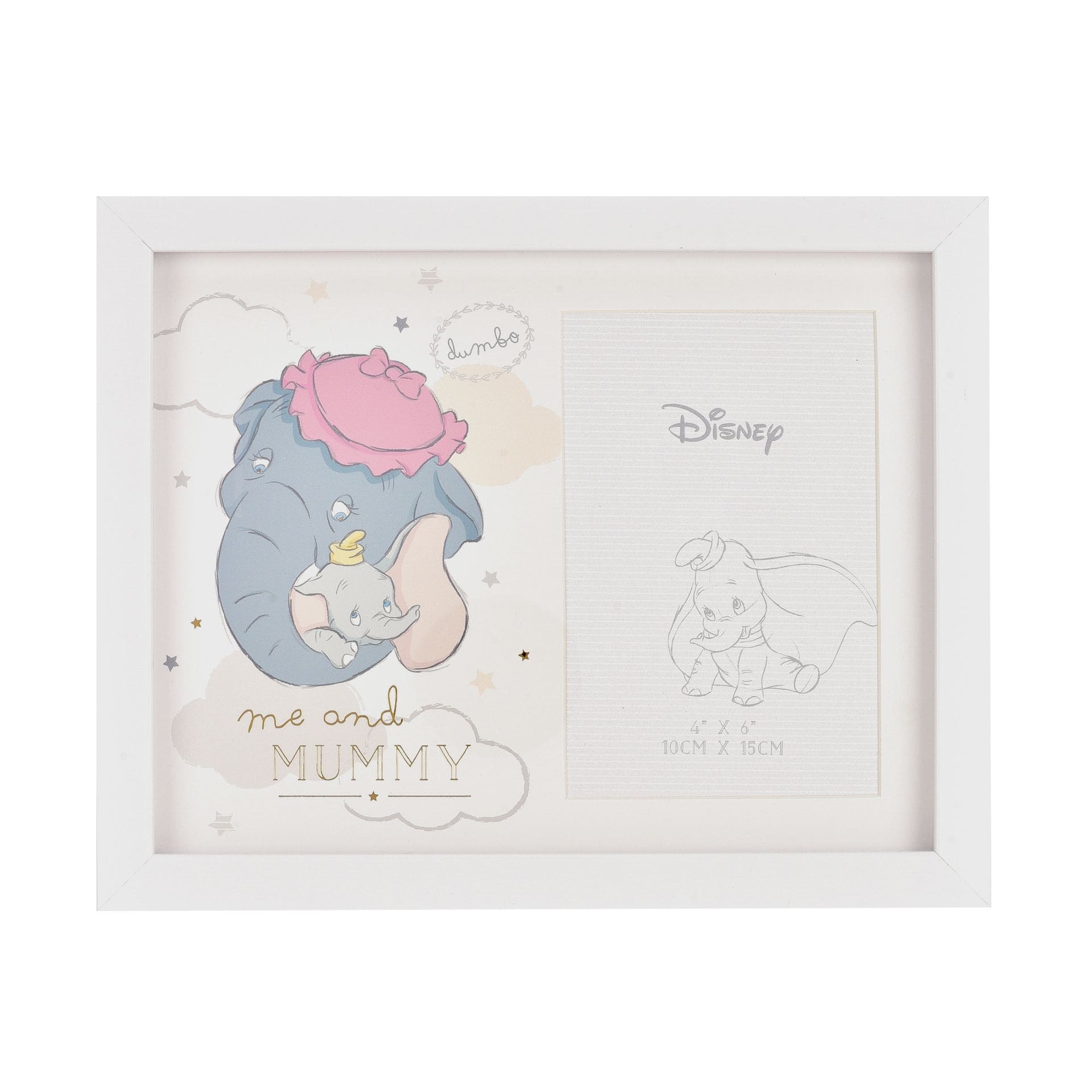 Walt Disney, Bilderrahmen, Photo Frame, Fotorahmen, Muttertag, Mummy and Me, Mama und ich, Bilderrahmen Dumbo