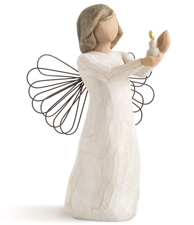 Engel Angel of Hope mit Kerze / Engel der Hoffnung - Willow Tree Engel Susan Lordi 26235