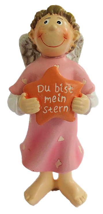 Gilde Handwerk, Gilde Engel, Gilde Schutzengel, 28387, Glücksbringer, Du bist mein Stern 