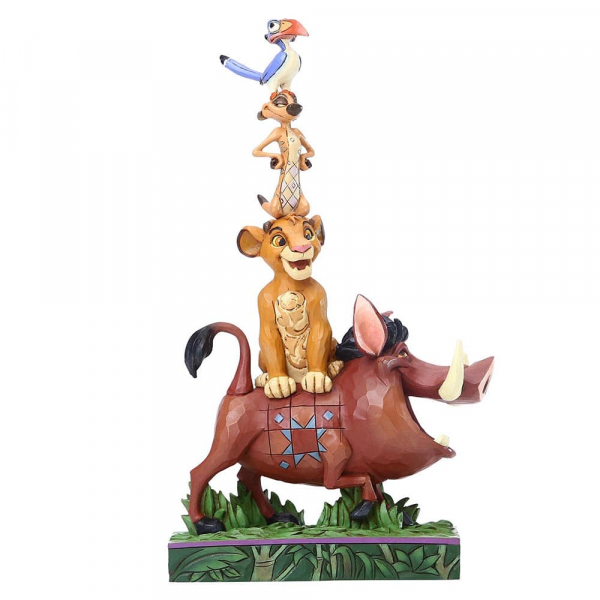 Disney Traditions, Jim Shore, Balance of Nature, The Lion King, König der Löwen, Stacking Figurine, 6005962