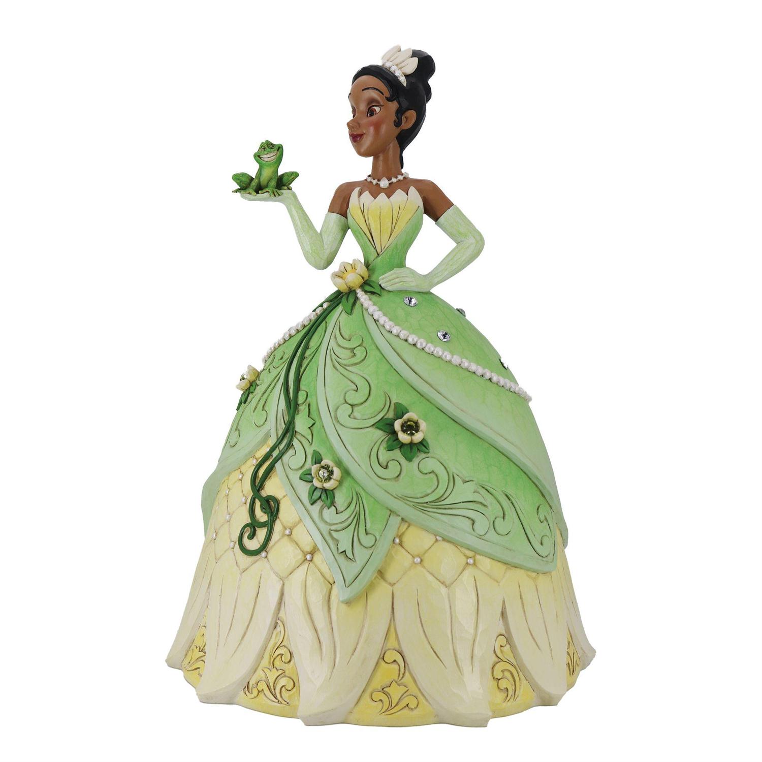 6011921, Disney Traditions, Deluxe Tiana, Küss den Frosch, Just One Kiss, Disney Traditions Tiana, Jim Shore, Jim Shore  Disney Traditions, Jim Shore Disney, Jim Shore Disneyfigur, Princess and the frog, 