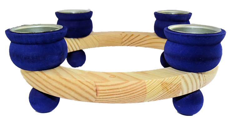 Sebastian Design, Candlering, Kerzenring,Kerzenringe, skandinavische Kerzenringe Skandinavischer Holzkranz, 46-402-130, Jahresring, Jahreszeitenring