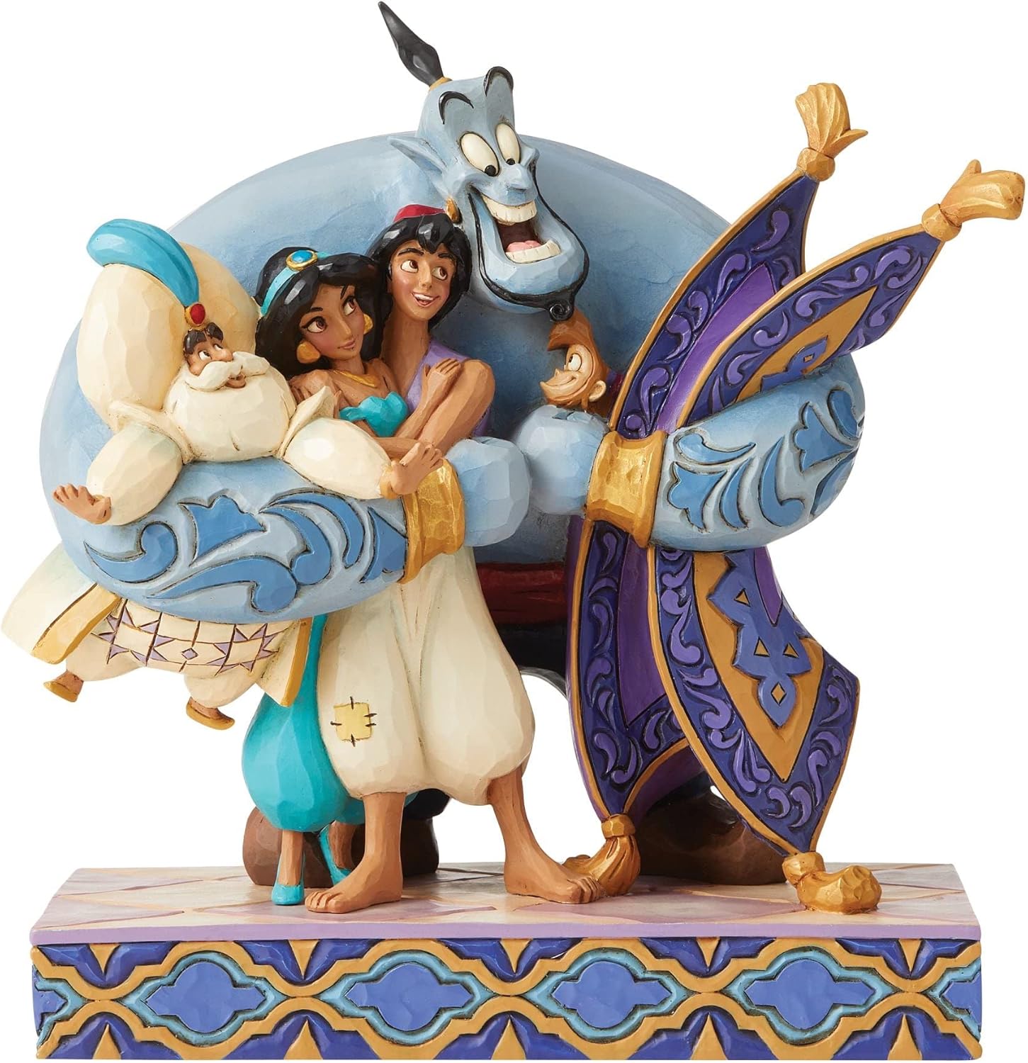 Group Hug! - Aladdin Figurine / Gruppenumarmung - Disney Traditions by Jim Shore 6005967