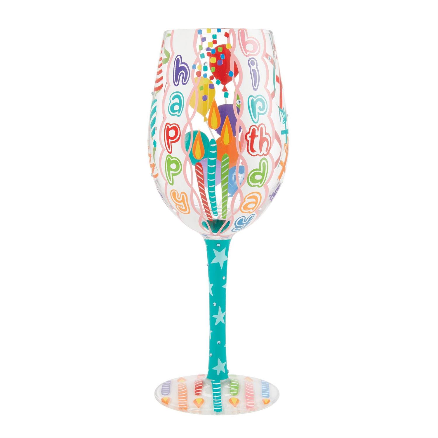 Lolita, Lolita Glas, Lolita Trinkglas, 6014181, Happy Birthday Blast Wine Glass, Lolita Gläser, Geburtstagsexplosion Weinglas, Lolita Wine Glass, Lolita Weinglas