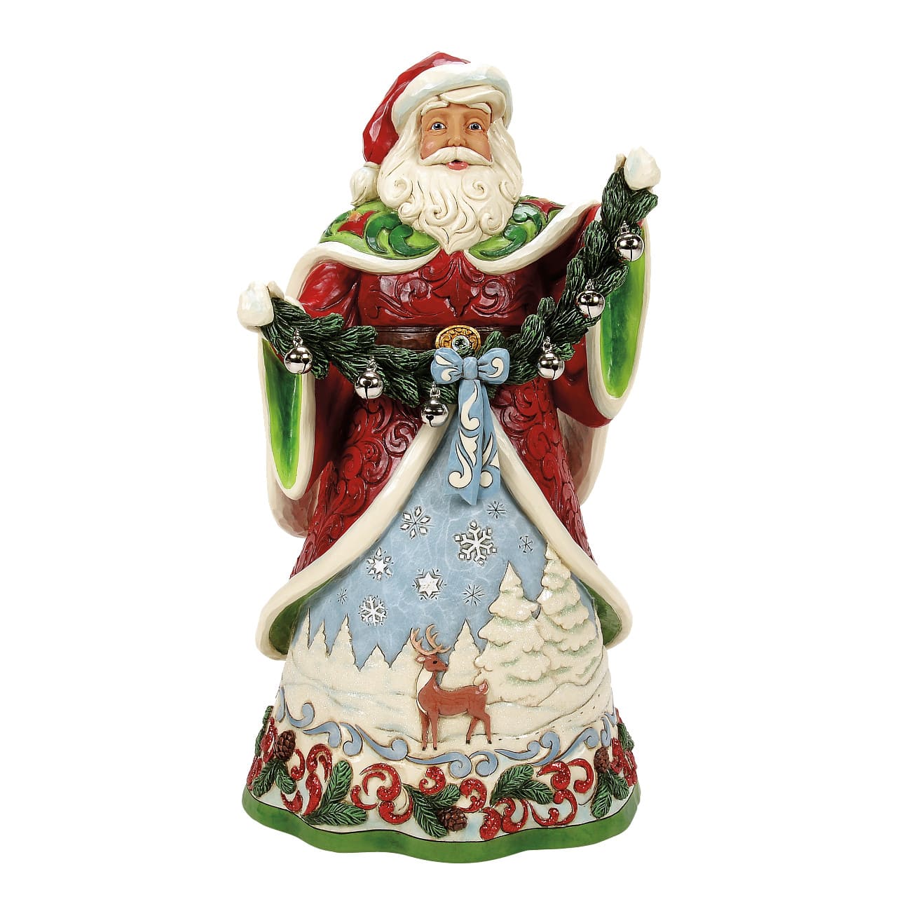 Clause for Celebration Santa XL - Weihnachtsmann mit Glocken - Heartwood Creek by Jim Shore 6017000