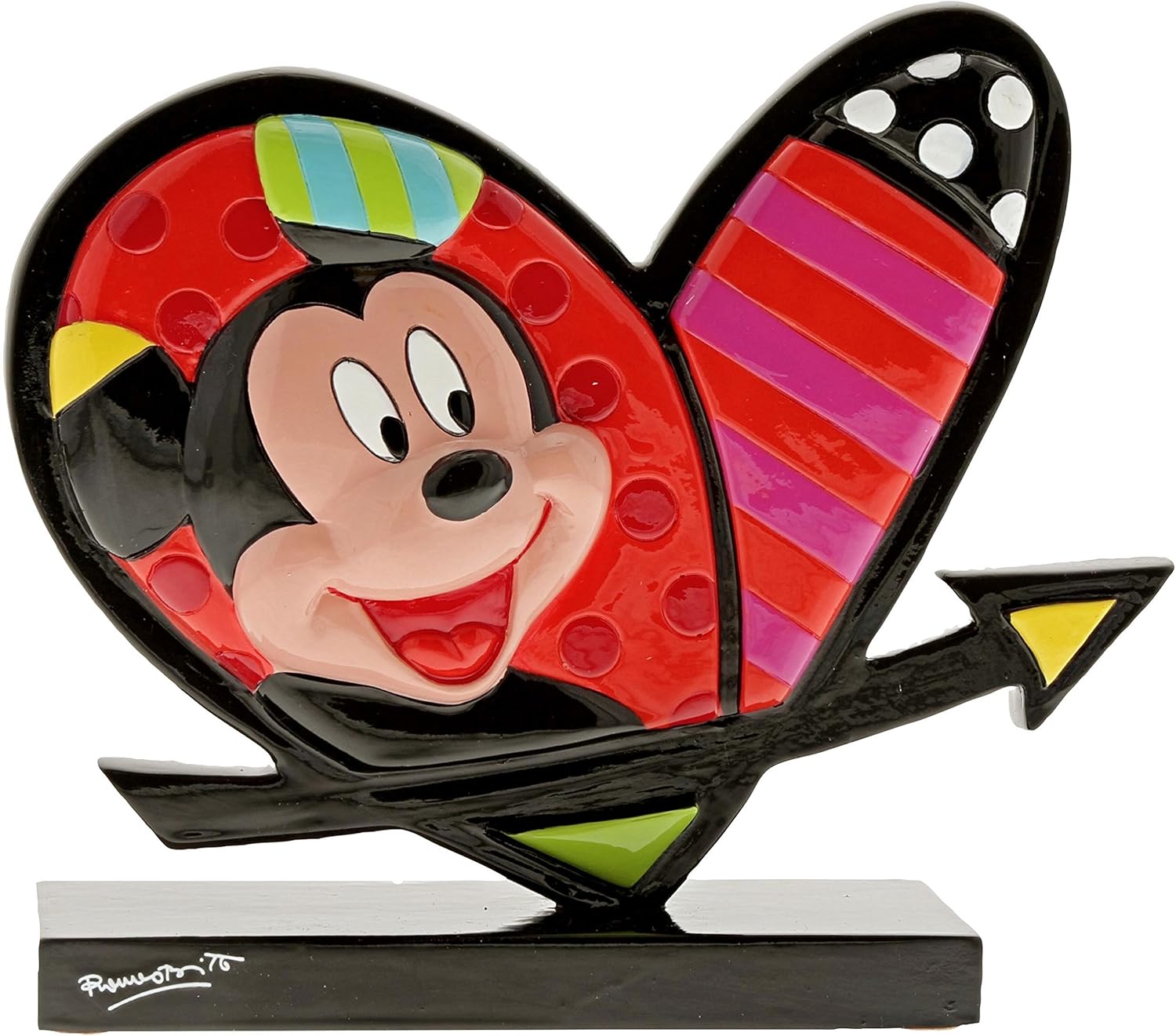 Icon - Mickey and Minnie Heart / Disney Romero Britto 6001005