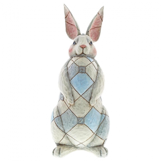 Heartwood Creek, Jim Shore, Grey Rabbit Statue, Hase