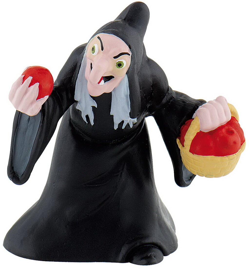 Schneewittchen - Böse Hexe /  Walt Disney Spielfigur - Tortenfigur - Disneyfigur Bullyland 12485