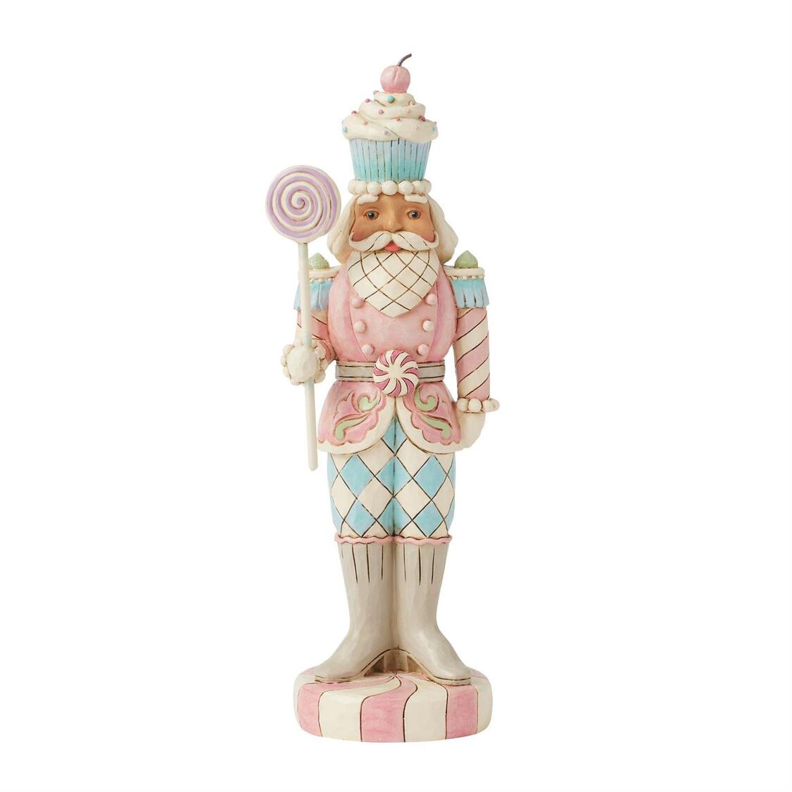 Pastel Winter Wonder's Peppermint Twist Toy Soldier / Spielzeugsoldat - Heartwood Creek by Jim Shore 6017020