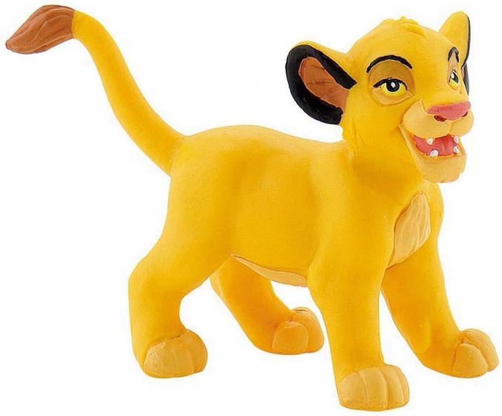 Lion King - Junger Simba /  Walt Disney Spielfigur - Tortenfigur - Disneyfigur Bullyland 12254