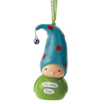 4039596, Oh What Fun, Bea's Wees Wichtel, Bea's Wees Gnome, Beas's Wees Glücksbringer, Weihnachtsanhänger, Ornament, Bea's Wees Ornament