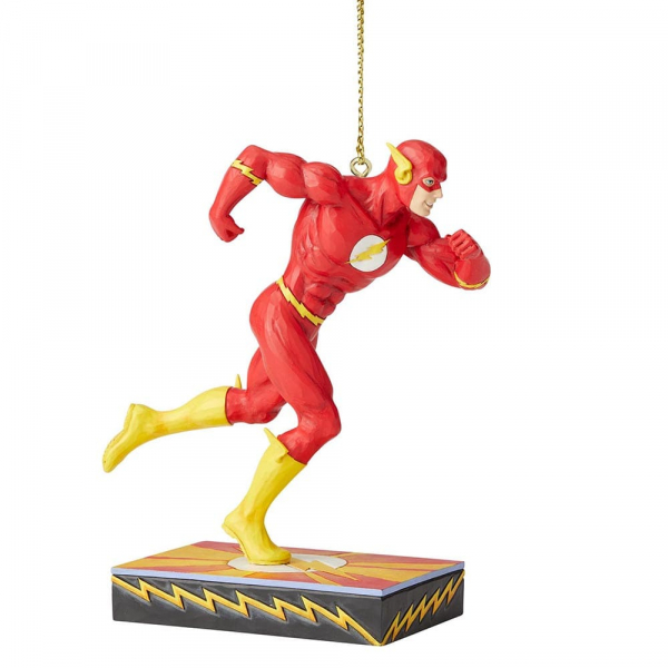 Disney Traditions, Jim Shore - The Flash Ornament / Anhänger, Silver Age - DC Comics Justice League