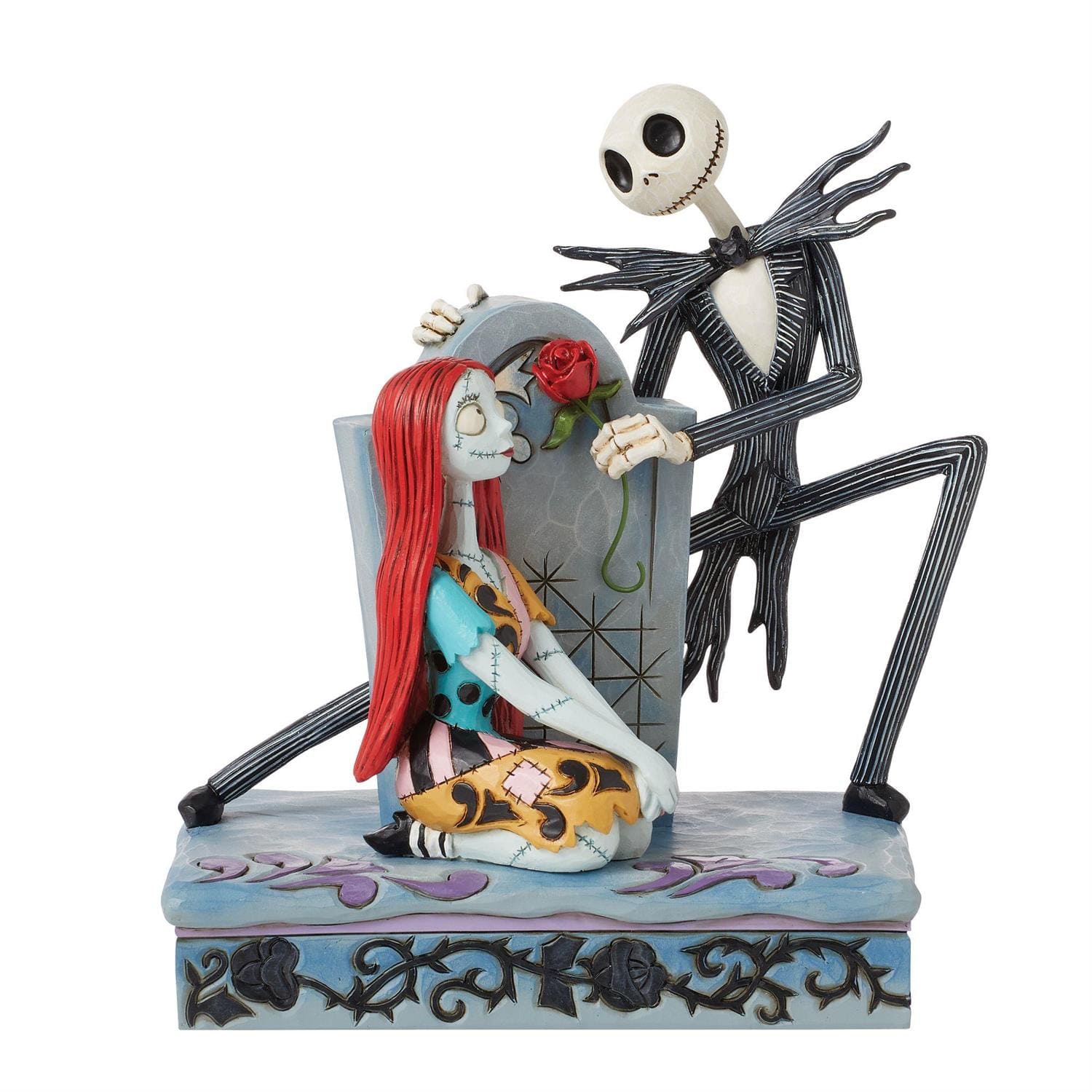 Jim Shore, Disney Traditions, Disneyfigur, Jim Shore Figur, Nightmare Before Christmas, 6016594, A Grave Affair, Jack Skellington & Sally