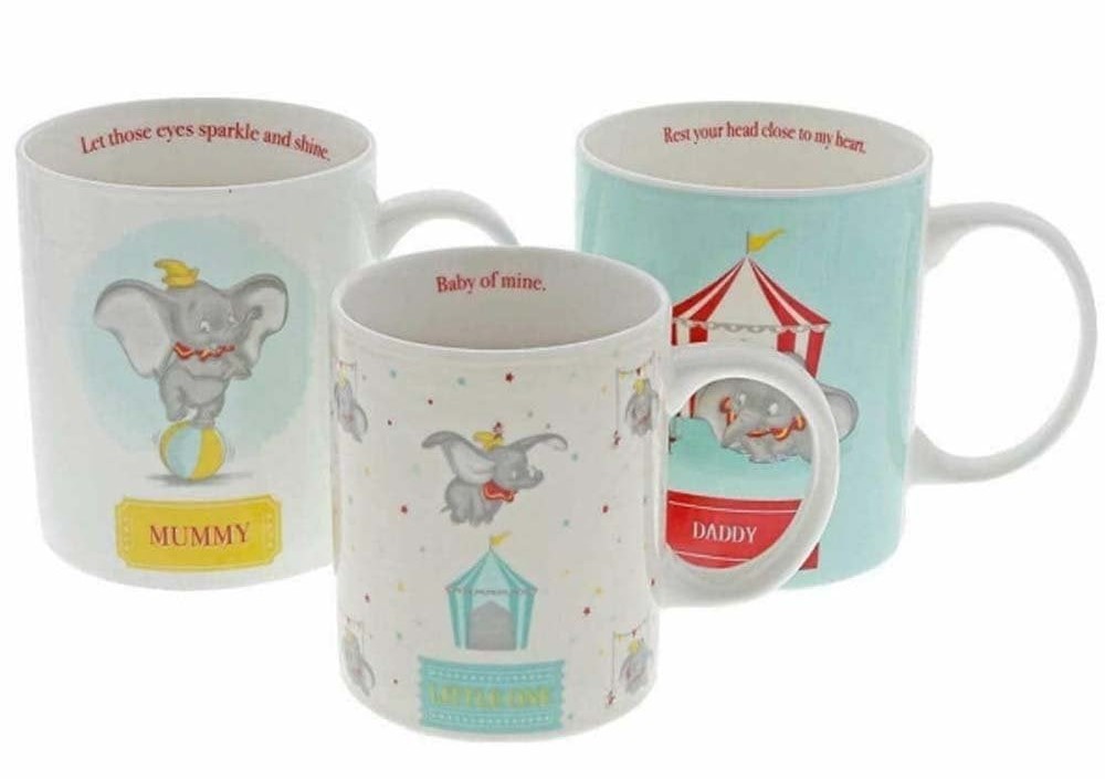 Dumbo Becherset - Set mit 3 Bechern / Mug Set - A29590 Enchanting Disney