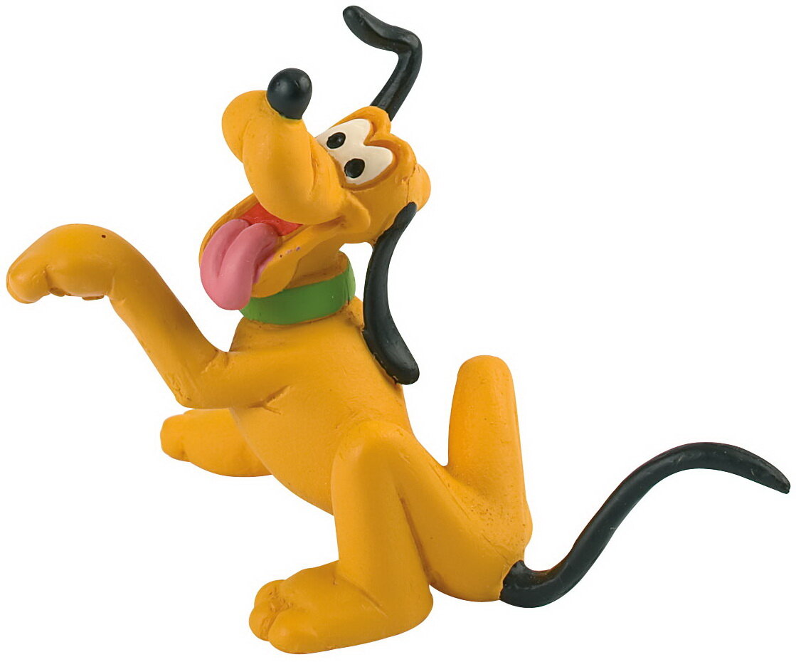 Micky & Friends - Pluto / Walt Disney Spielfigur - Tortenfigur - Disneyfigur Bullyland 15347