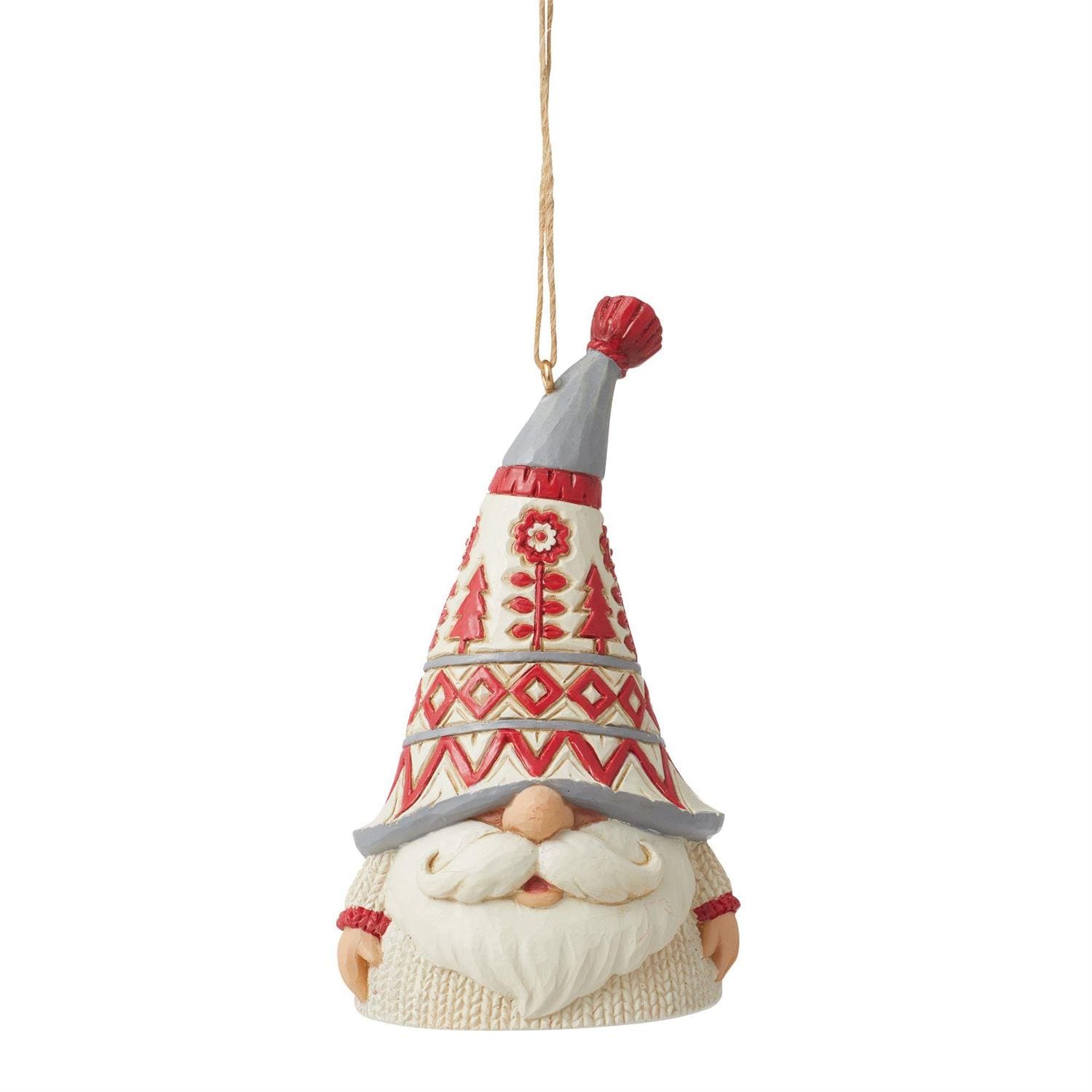 Jim Shore, Heartwood Creek, Heartwood Creek by Jim Shore, 6013252, Nordic Noel Weihnachtswichtel Ornament, Christmas Sweater Ornament, Weihnachtsanhänger, Heartwood Creek Gnome, Jim Shore Wichtel