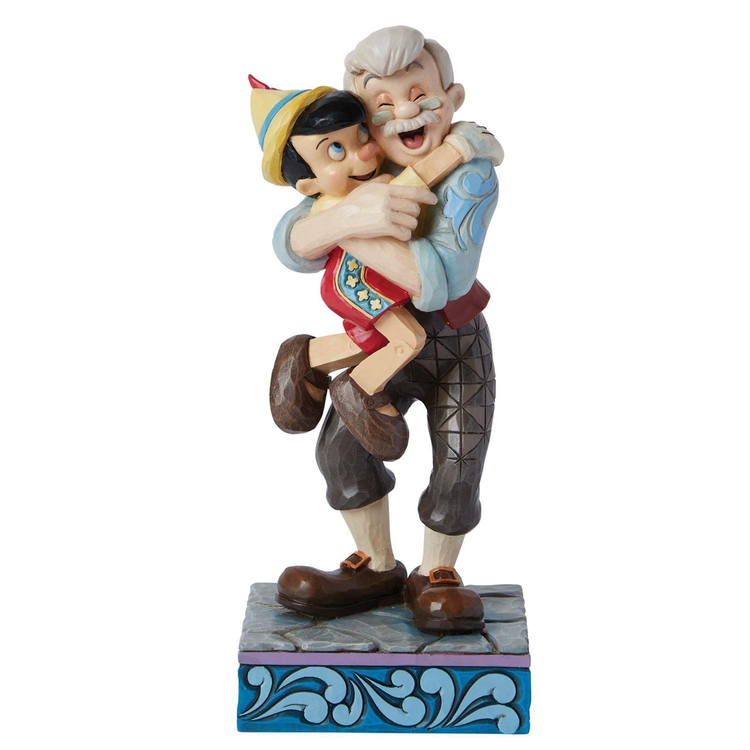 Jim Shore, Disney Traditions, Jim Shore Disney, 6015019, A Faher's Love, Vaterliebe, Pinocchio & Gepetto, Jim Shore Disneyfigur, Jim Shore Disney