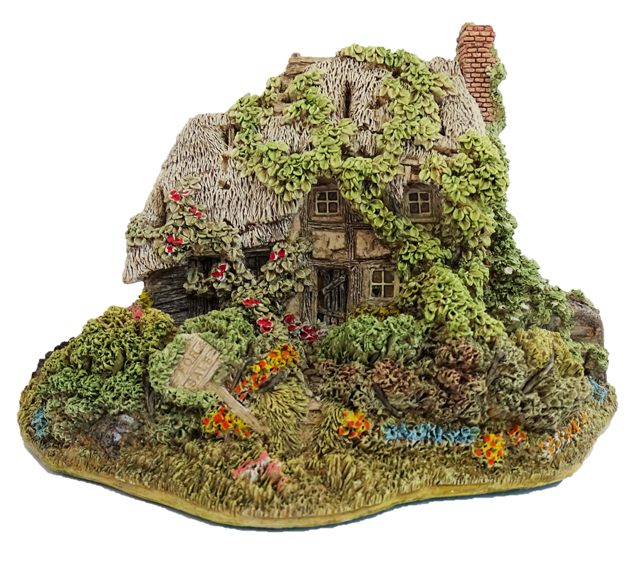 Lilliput Lane, Miniaturhäuser, Miniaturhaus, Cottage, Forget Me Not, 21001, Lilliput Lane Cottage, Lilliput Lane Miniaturhaus, Lilliput Lane Clubhaus