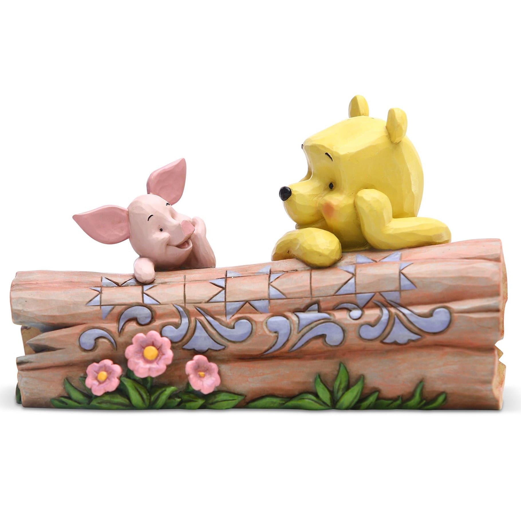 Truncated Conversation - Unterhaltung am Baumstamm / Winnie Puuh und Ferkel Disney Traditions Jim Shore 6005964