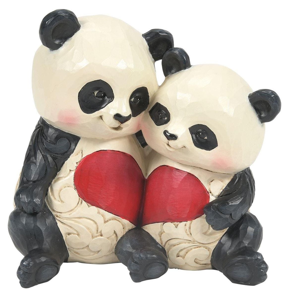 Jim Shore, Heartwood Creek, 6016360, Better Together Pandabären, Love Panda Couple, Pandabär, Jim Shore Figur, Tiere