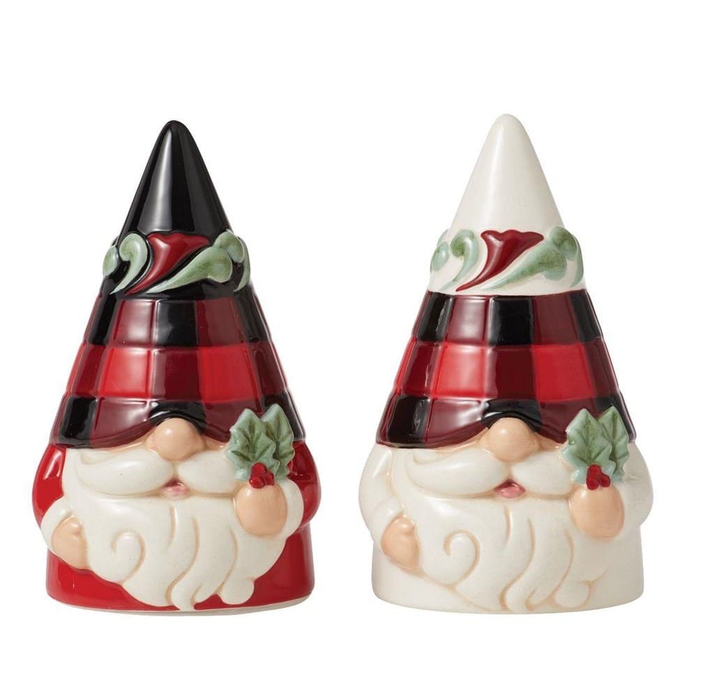 Jim Shore, Heartwood Creek, Heartwood Creek by Jim Shore, 6012883, Highland Glen Salz- und Pfefferstreuer Gnome, Highland Glen Salt & Pepper Shakers, Jim Shore Weihnachten, Heartwood Creek Weihnachten