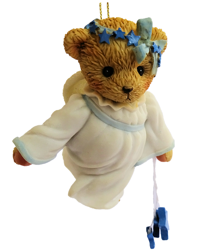 Cherished Teddies, Star Bright, A Christmas Wish, Angel Ornament, Engel, Anhänger, Weihnachtsanhänger, 4023650, Priscilla Hillman, Cherished Teddies Engel, Cherished Teddies Ornament