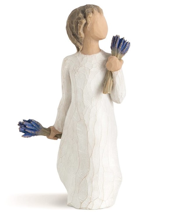 Blumenmädchen - Lavender Grace - Anmutiger Lavendel / Willow Tree Figur Susan Lordi 26465