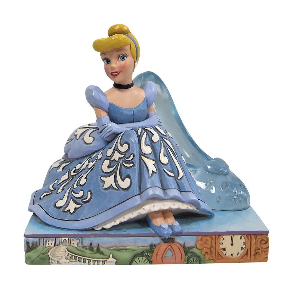 Disney Traditions, Jim Shore, Jim Shore Disney, Cinderella Glass Slipper, 6010095, Jim Shore Princess, Jim Shore Prinzessin, Jim Shore Cinderella, Walt Disney Cinderella