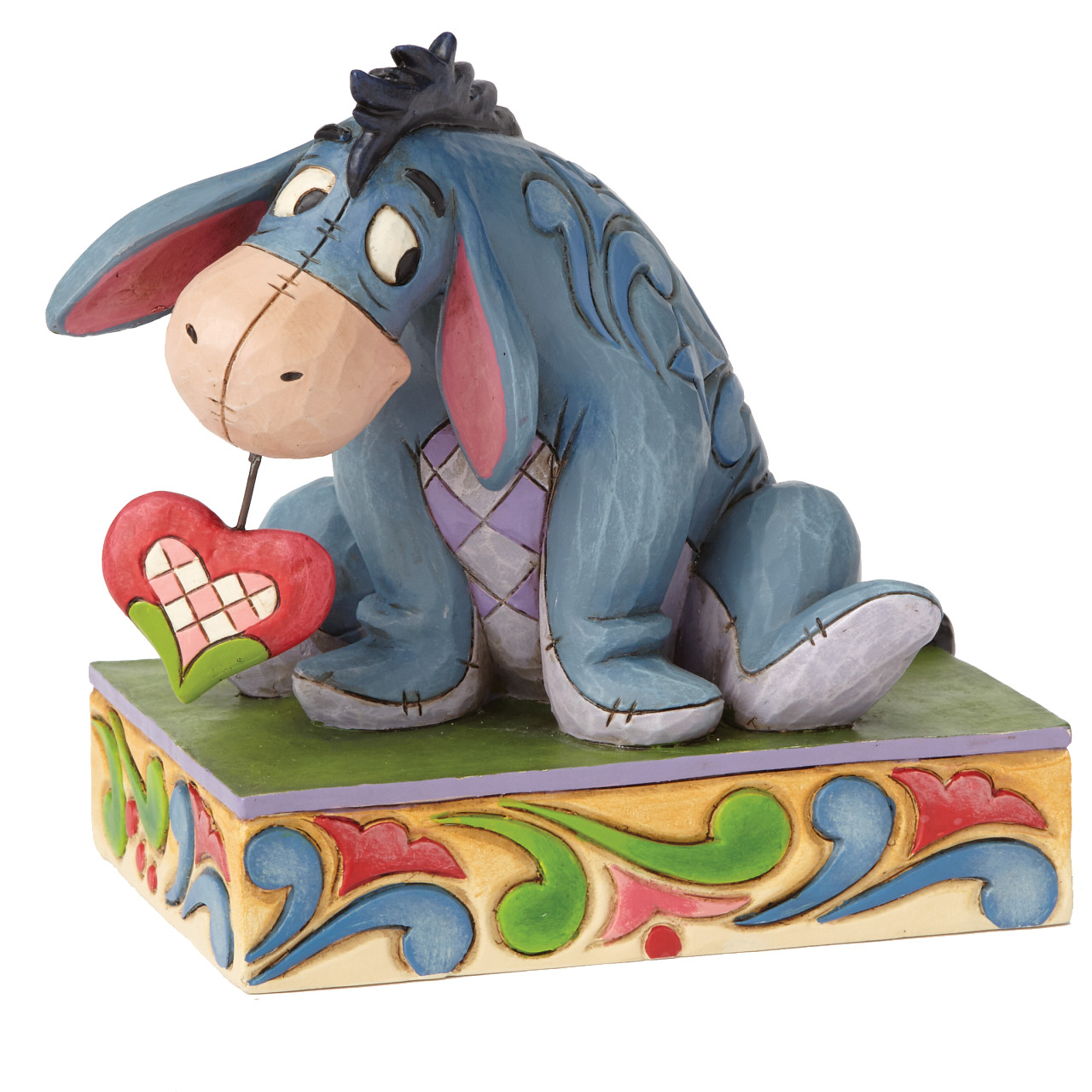 Disney Traditions, Jim Shore, Jim Shore Disney, Jim Shore Disneyfigur, Jim Shore Disney Figur, 4055437, Heart on a String Eeyore, I-Aah, Jim Shore Winnie the Pooh, Jim Shore Winnie Puuh